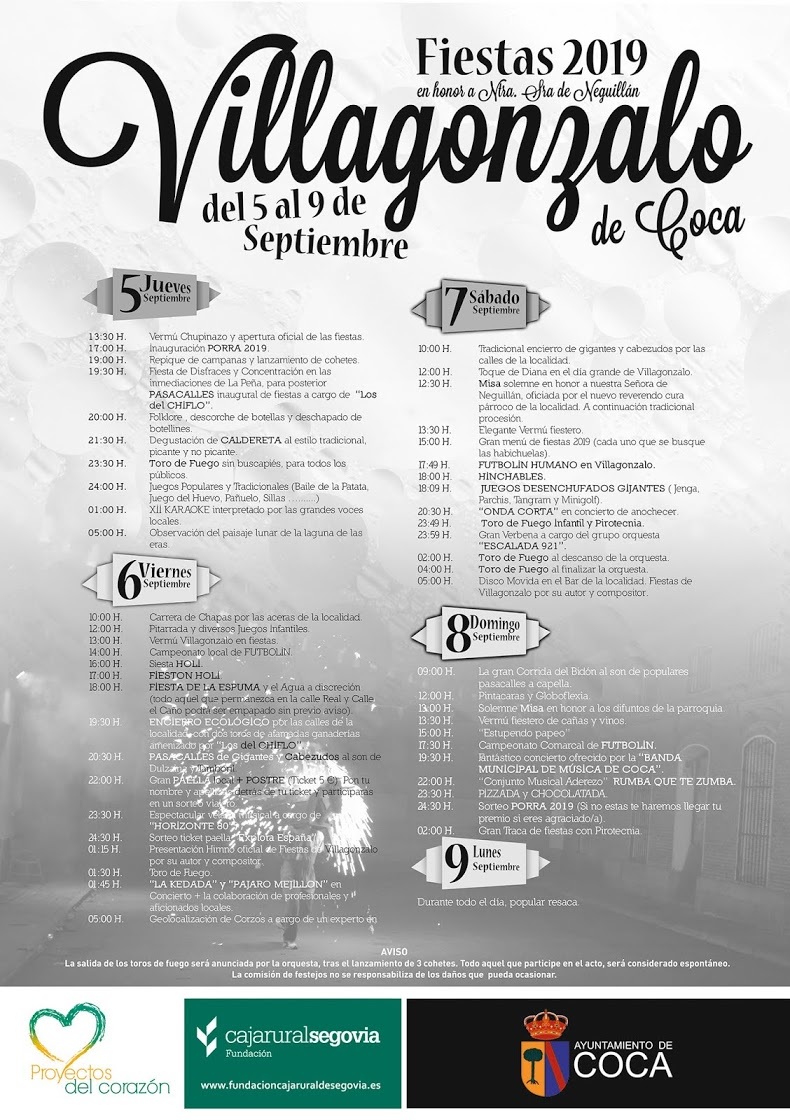 fiestas villagonzalo