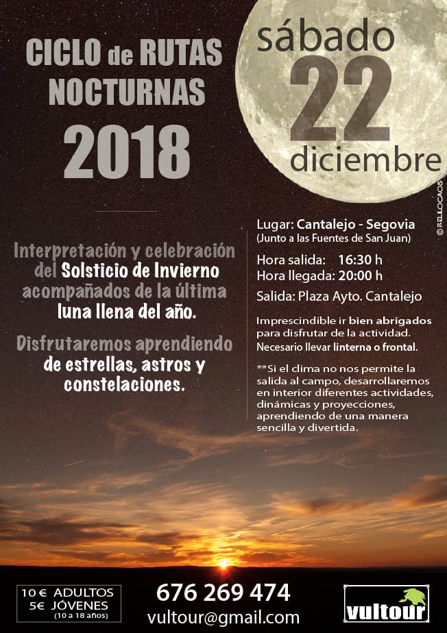 ruta nocturna cantalejo