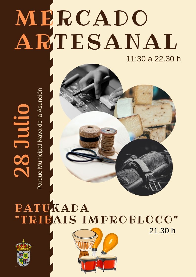 DOMINGO 28 JULIO MERCADO ARTESANAL