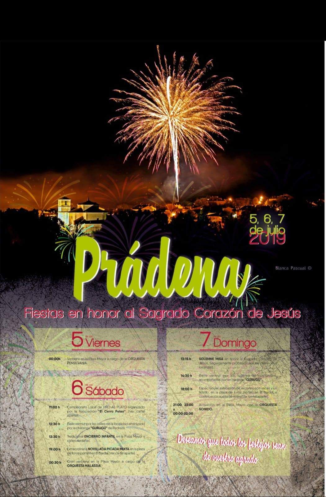 Fiestas de pradena 2019