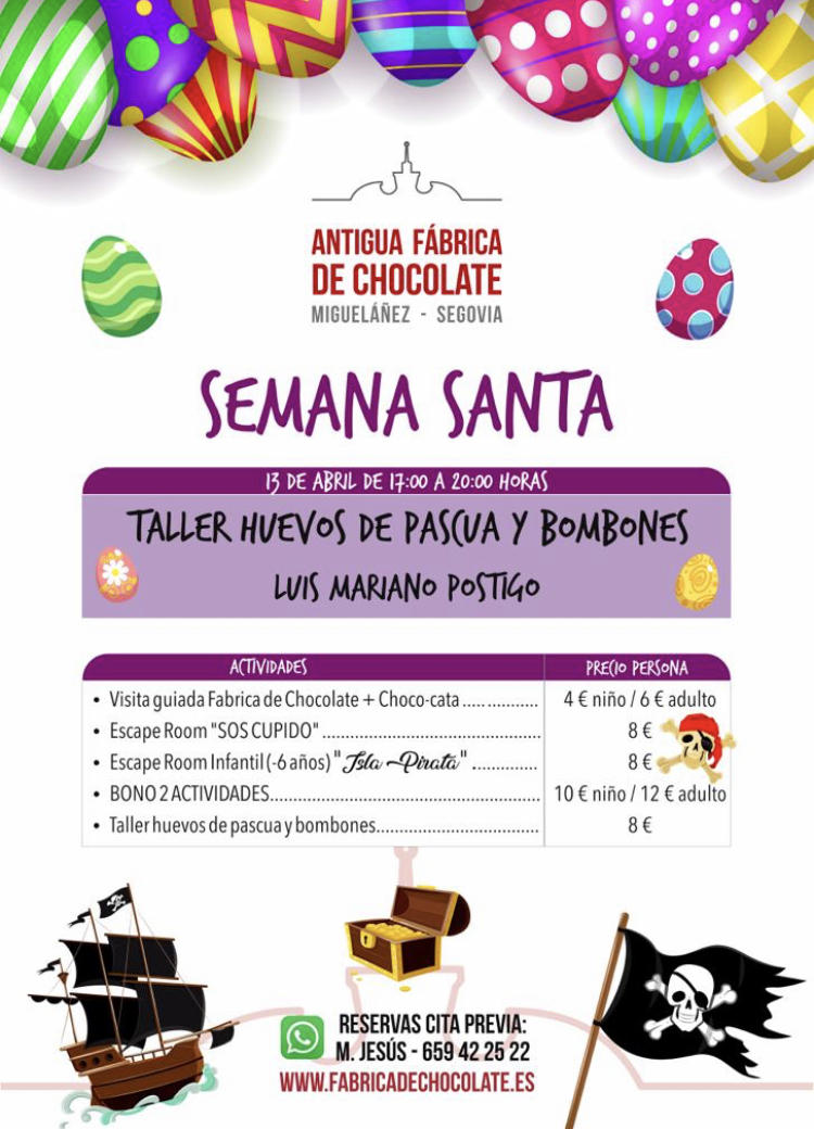 taller huevos de pascua