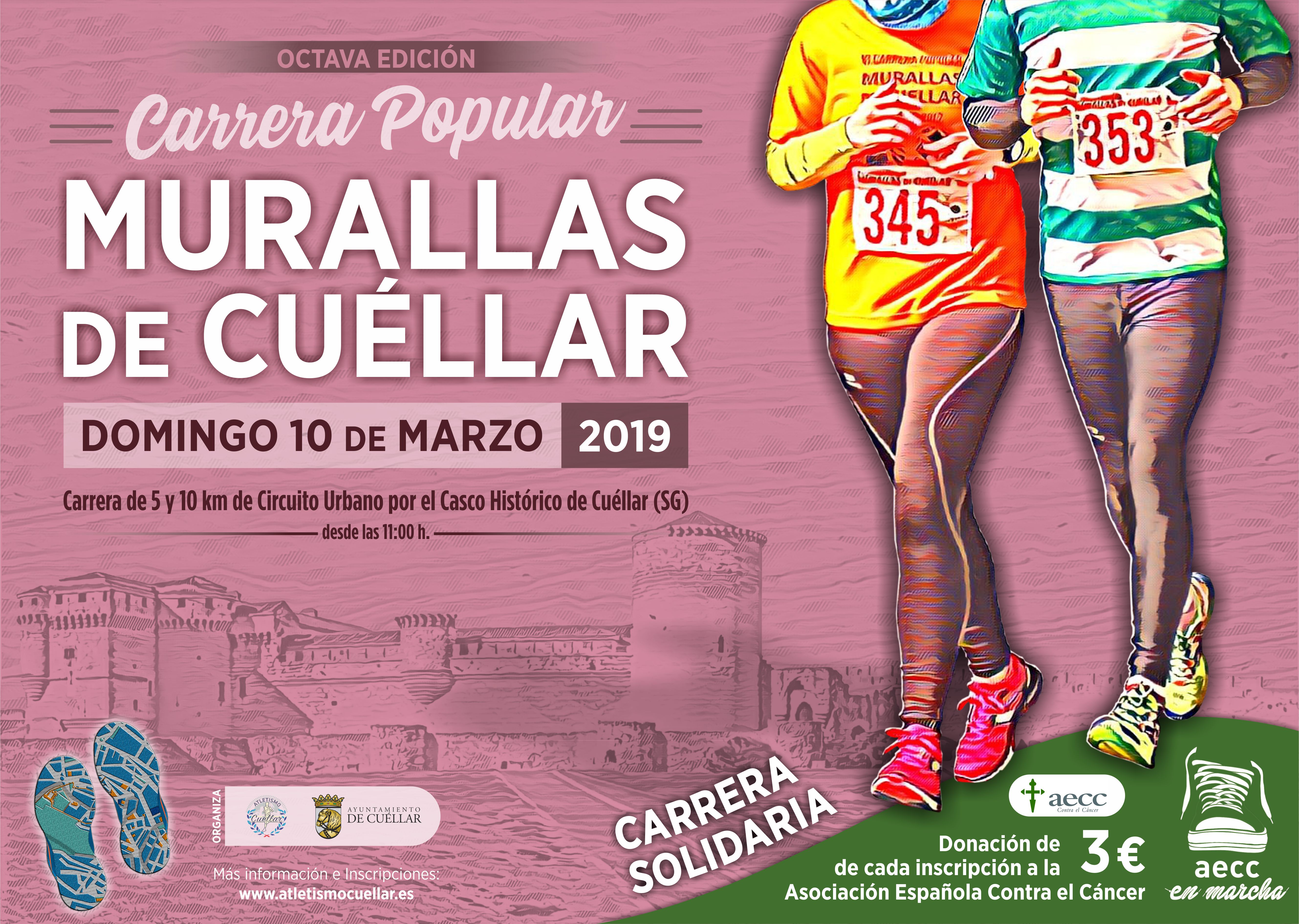 Cartel VII Carrera de las Murallas